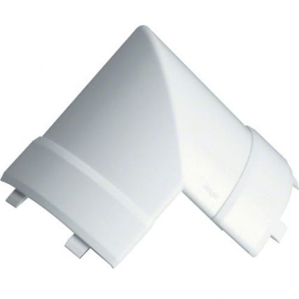 Угол внешний / для углового канала 40х40 мм / светло - белый / RAL9016 / Hager / EK4004039016