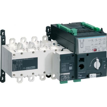 Автоматический переключатель / 250A / 4 пол / I-0-II / сеть - генератор / Hager / HIC425G